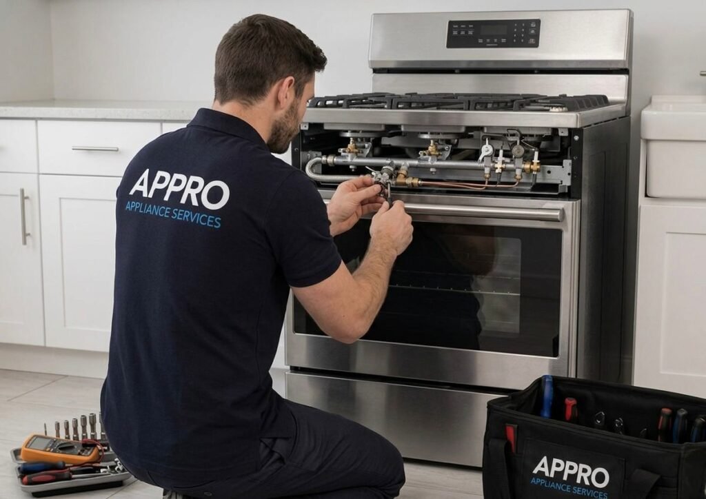 Gas Range Repair Service and Maintenance