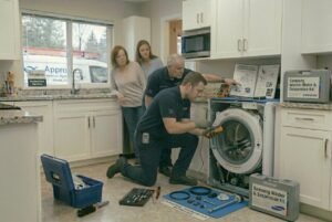 samsung washer not spinning