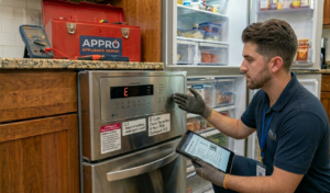 lg refrigerator e code