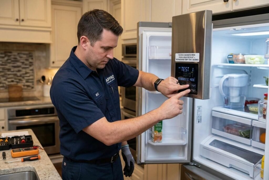 How to Enter LG Refrigerator Diagnostic Mode