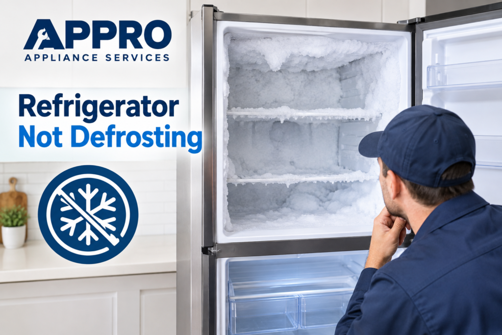 Refrigerator not defrosting