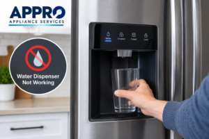Refrigerator water dispenser not working