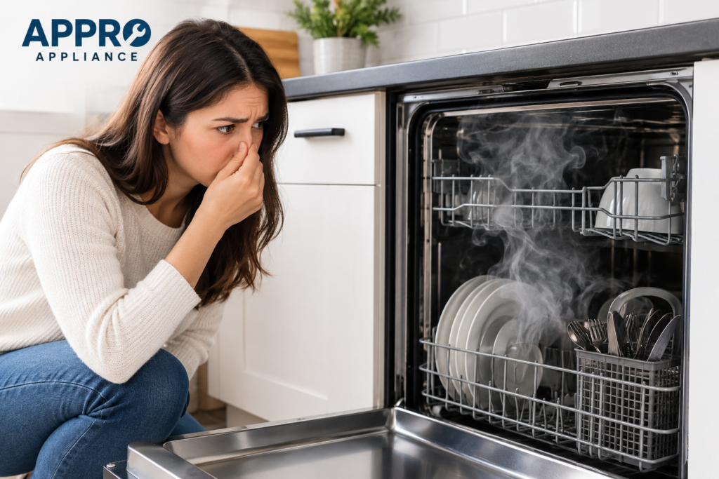 Dishwasher Has a Burning Smell