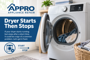 Dryer starts then stops