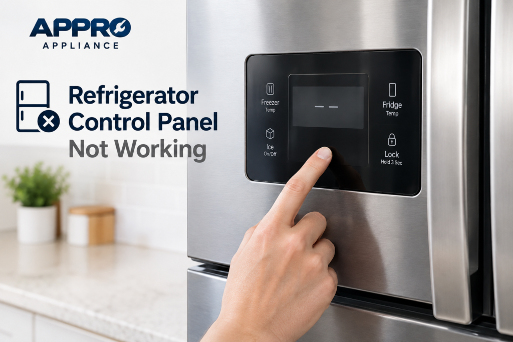 Refrigerator Control Panel Not Working