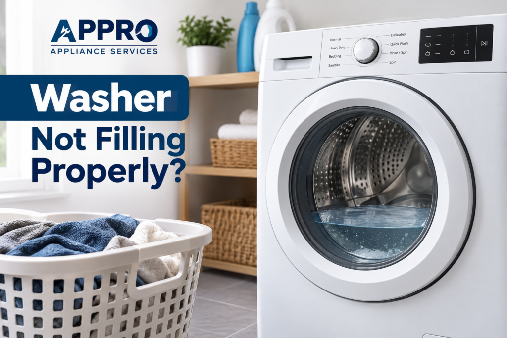 Washer Not Filling Properly